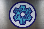 Sporeworks Original Logo Magnet 4in Sporeworks Original Logo Magnet 4in