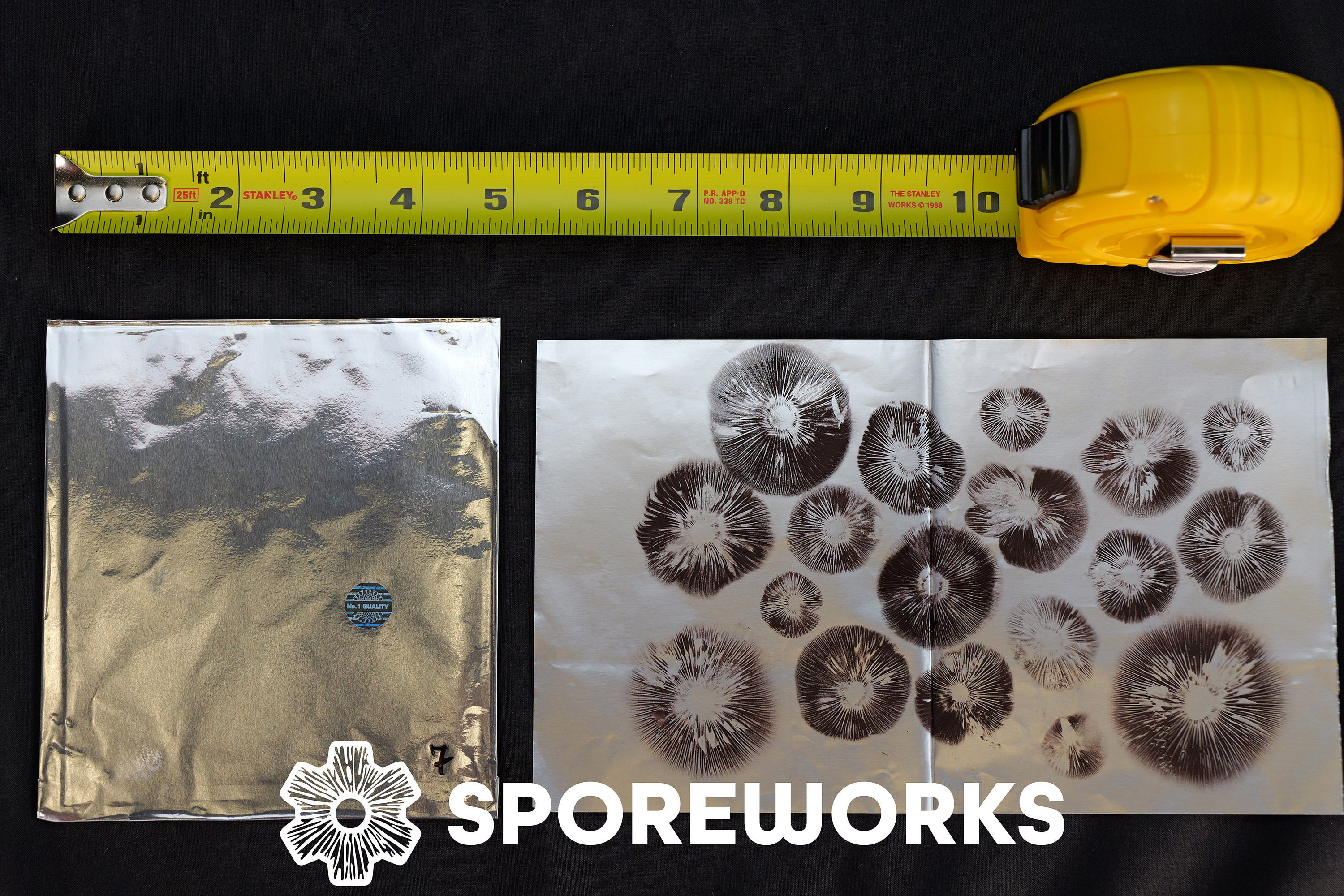 Psilocybe cubensis : Bulk Spore Print Sheet