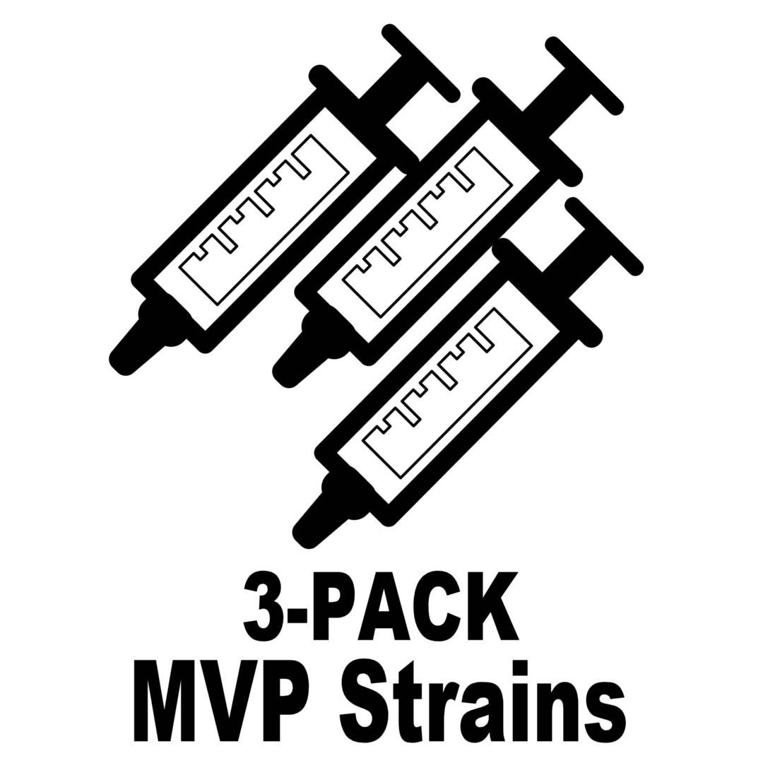 3-Pack Isolate - McKennaii, MDK, PE#6 (ISO)
